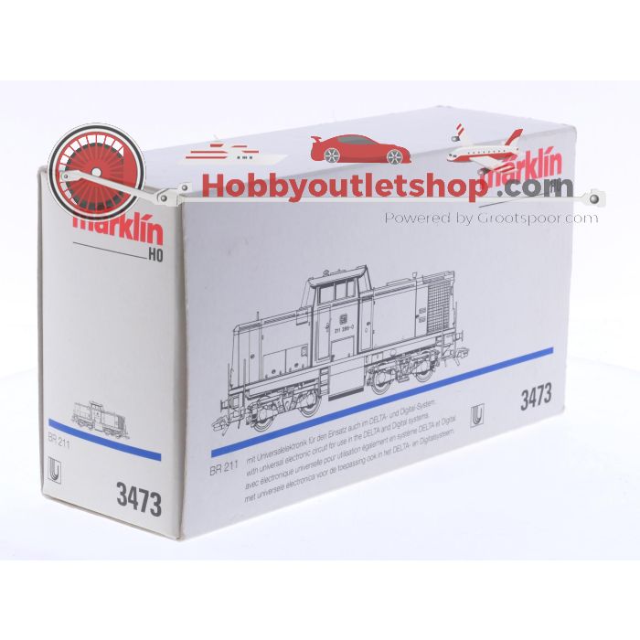 Schaal H0 Märklin 3473 diesellocomotief BR211 van de DB. Digitaal #8997 - sku: 20260212120811 - Gebraucht - Sehr guter Zustand - Bild 9
