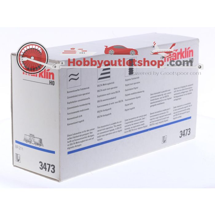 Schaal H0 Märklin 3473 diesellocomotief BR211 van de DB. Digitaal #8997 - sku: 20260212120811 - Gebraucht - Sehr guter Zustand - Bild 10