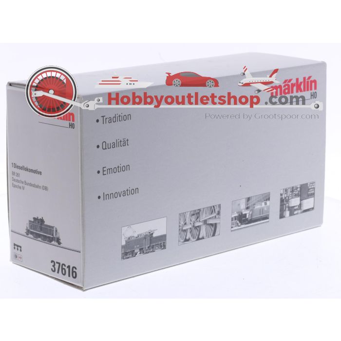 Schaal H0 Märklin 37616 diesellocomotief BR 261 van de DB. Digitaal #8998 - sku: 20260212012440 - Gebraucht - Sehr guter Zustand - Bild 10