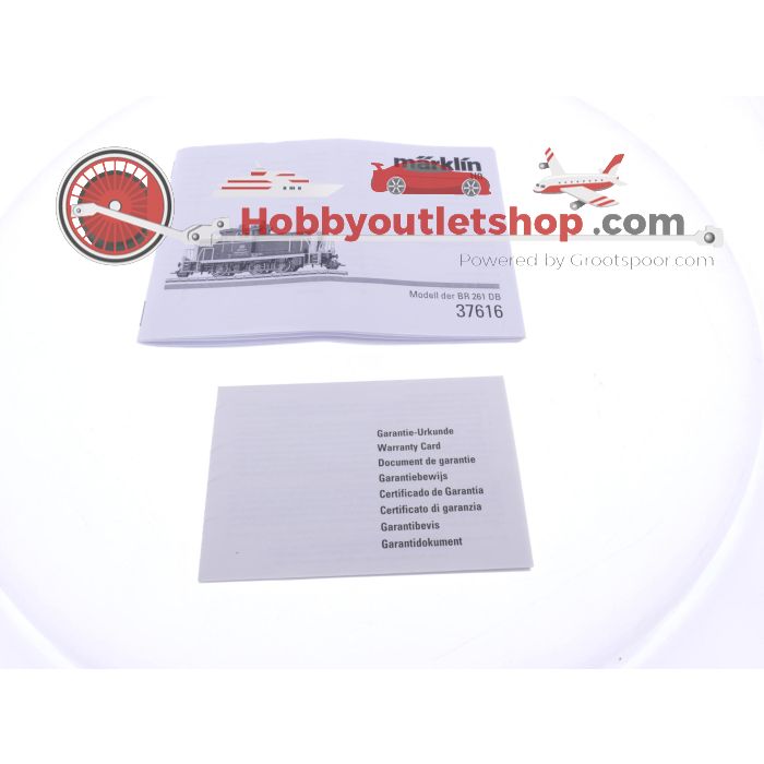 Schaal H0 Märklin 37616 diesellocomotief BR 261 van de DB. Digitaal #8998 - sku: 20260212012440 - Gebraucht - Sehr guter Zustand - Bild 8