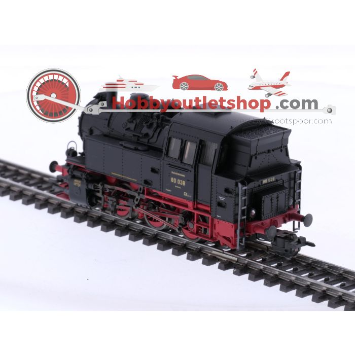 Schaal H0 Märklin 37043 stoomlocomotief BR 80 van de DRG. Digitaal #8999 - sku: 20260212022752 - Gebruikt - Zeer goede staat - Afbeelding 2