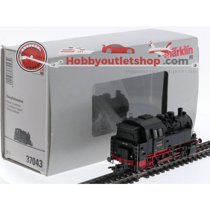 Schaal H0 Märklin 37043 stoomlocomotief BR 80 van de DRG. Digitaal #8999 - sku: 20260212022752 - Gebruikt - Zeer goede staat - Afbeelding 5