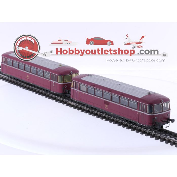 Schaal H0 Märklin 39980 railbus 798 met stuurstandrijtuig 998 van de DB. Digitaal #9002 - sku: 20260212044108 - Gebraucht - Sehr guter Zustand - Bild 2