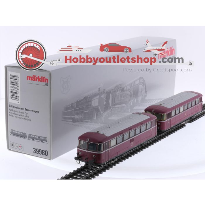 Schaal H0 Märklin 39980 railbus 798 met stuurstandrijtuig 998 van de DB. Digitaal #9002 - sku: 20260212044108 - Gebraucht - Sehr guter Zustand - Bild 5