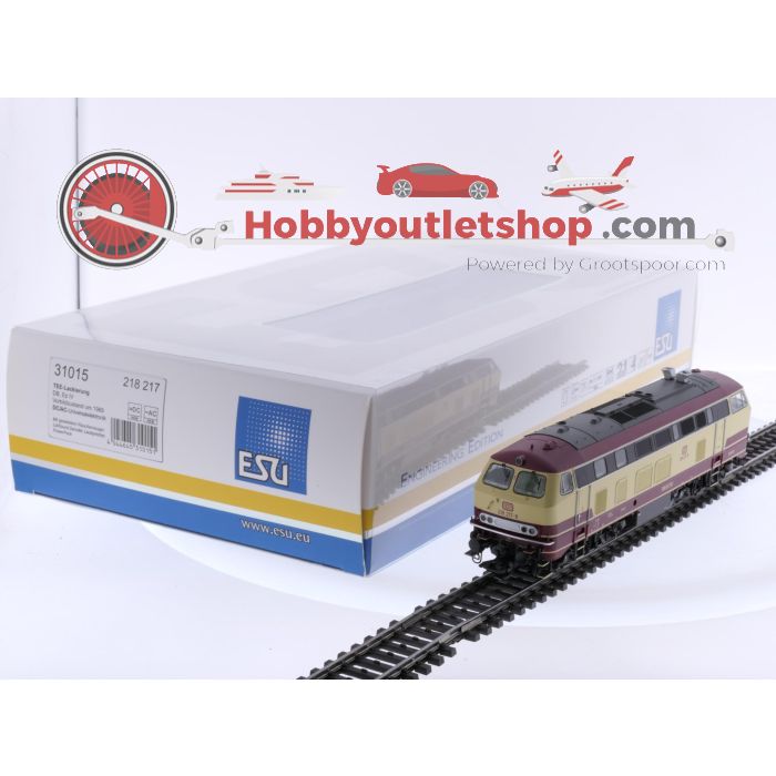 Schaal H0 ESU 31015 diesellocomotief BR 218 217 TEE van de DB. Digitaal #9003 - sku: 20260213090844 - Used - Like new - Photo 5