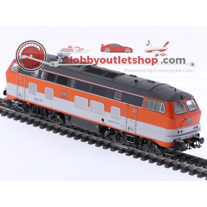 Schaal H0 ESU 31014 diesellocomotief BR 218 137 van de DB. Digitaal #9004 - sku: 20260213103619 - Used - Like new - Photo 2