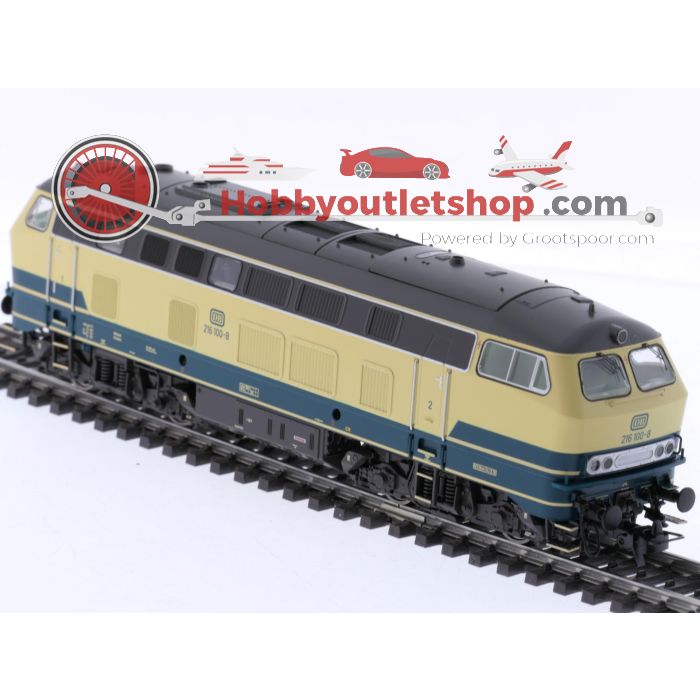 Schaal H0 ESU 31001 diesellocomotief BR 216 100 van de DB. Digitaal #9005 - sku: 20260213111140 - Gebraucht - Wie Neu - Bild 2