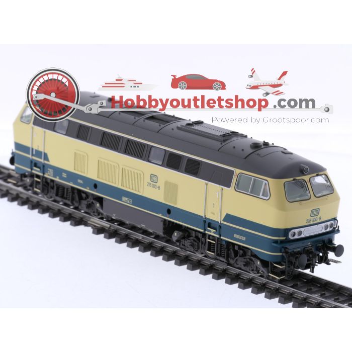 Schaal H0 ESU 31001 diesellocomotief BR 216 100 van de DB. Digitaal #9005 - sku: 20260213111140 - Gebraucht - Wie Neu - Bild 4