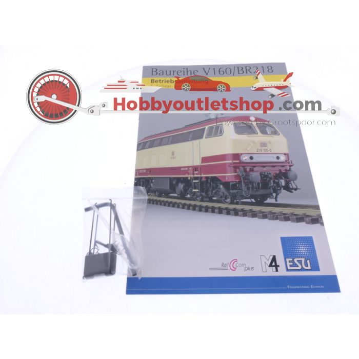 Schaal H0 ESU 31001 diesellocomotief BR 216 100 van de DB. Digitaal #9005 - sku: 20260213111140 - Gebraucht - Wie Neu - Bild 8