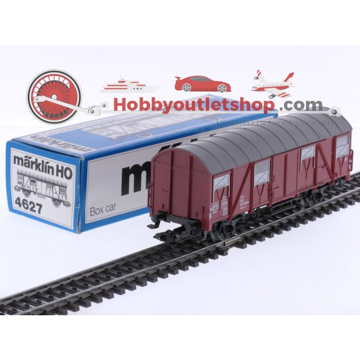 Schaal H0 Märklin 4627.2 gesloten goederenwagon Glmmehs 57 van de DB #9007 - sku: 20260213024041 - Gebruikt - Zeer goede staat - Afbeelding 5