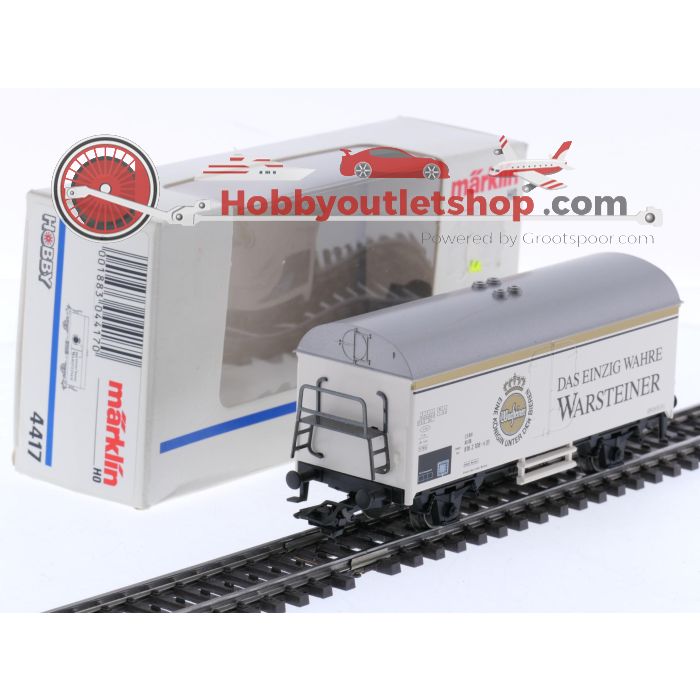 Schaal H0 Märklin 4417.10 koelwagen Ichqrs "Warsteiner" van de DB #9009 - sku: 20260213031853 - Gebruikt - Zeer goede staat - Afbeelding 5