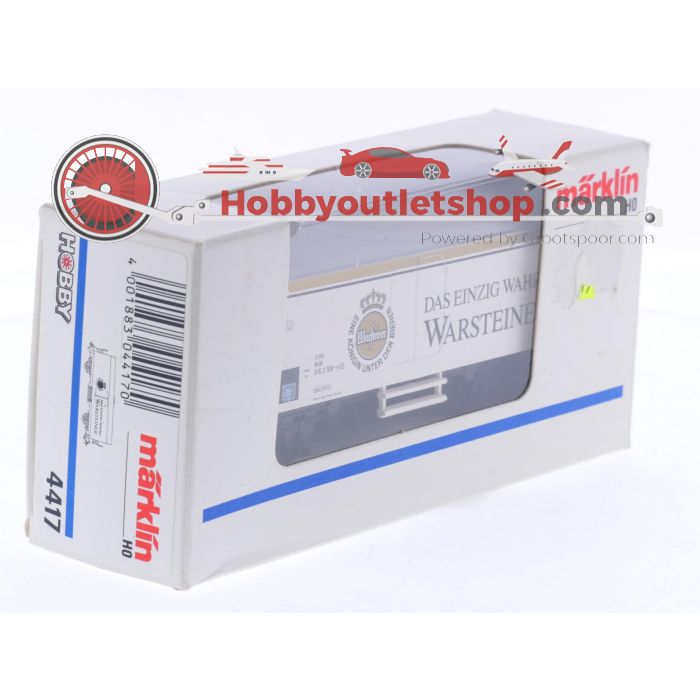 Schaal H0 Märklin 4417.10 koelwagen Ichqrs "Warsteiner" van de DB #9009 - sku: 20260213031853 - Gebruikt - Zeer goede staat - Afbeelding 7