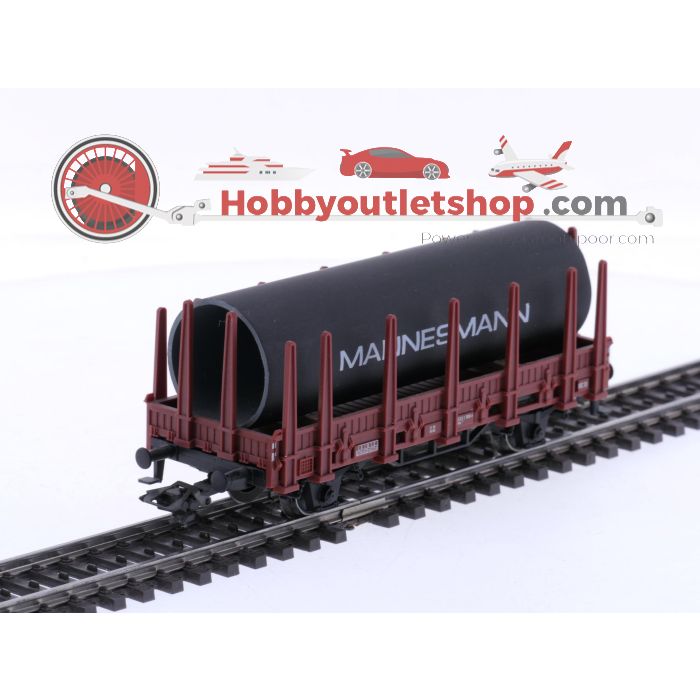 Schaal H0 Märklin 00750-02, 00750-03 en 00750-05 set van 3 rongenwagens "Mannesmann" van de DB #9010 - sku: 20260213043839 - Gebruikt - Zeer goede staat - Afbeelding 3