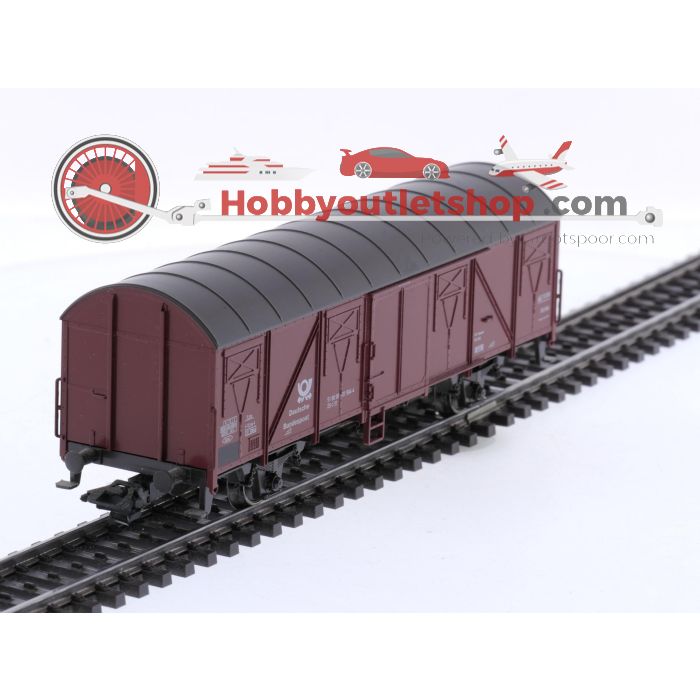 Schaal H0 Märklin 00760-14 en 00760-15 gesloten goederenwagen Gbs 245 set 'Deutsche Bundespost' van de DB #9014 - sku: 20260217090507 - Used - Very good condition - Photo 2