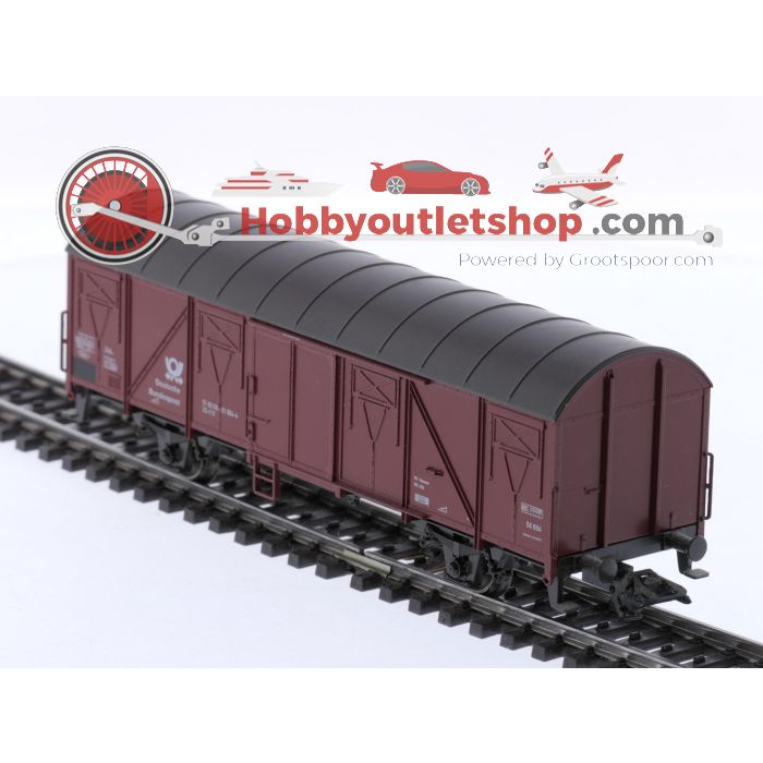 Schaal H0 Märklin 00760-14 en 00760-15 gesloten goederenwagen Gbs 245 set 'Deutsche Bundespost' van de DB #9014 - sku: 20260217090507 - Used - Very good condition - Photo 3