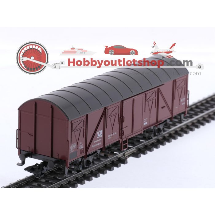 Schaal H0 Märklin 00760-14 en 00760-15 gesloten goederenwagen Gbs 245 set 'Deutsche Bundespost' van de DB #9014 - sku: 20260217090507 - Used - Very good condition - Photo 8