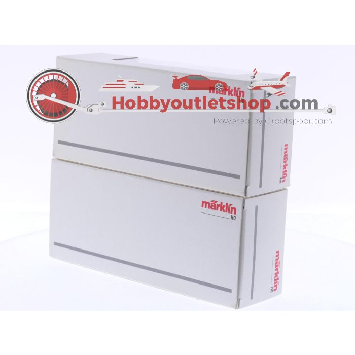 Schaal H0 Märklin 00760-14 en 00760-15 gesloten goederenwagen Gbs 245 set 'Deutsche Bundespost' van de DB #9014 - sku: 20260217090507 - Used - Very good condition - Photo 12