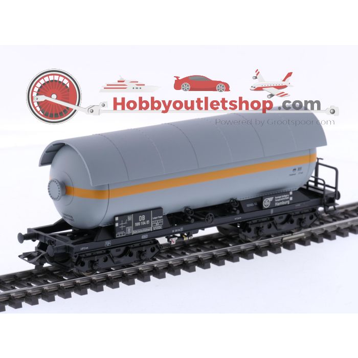 Schaal H0 Märklin 46450 en 46462 drukgas ketelwagon set van de DB #9015 - sku: 20260217100606 - Used - Very good condition - Photo 2