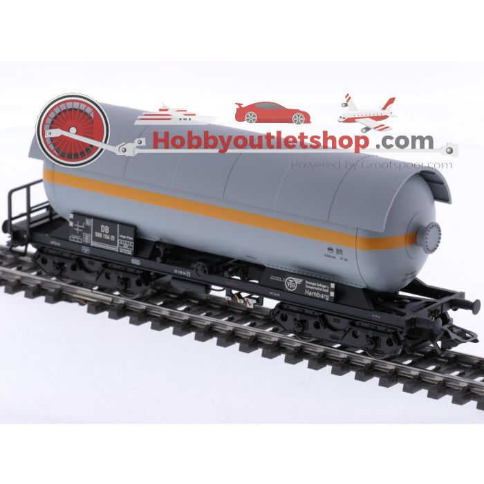 Schaal H0 Märklin 46450 en 46462 drukgas ketelwagon set van de DB #9015 - sku: 20260217100606 - Used - Very good condition - Photo 5