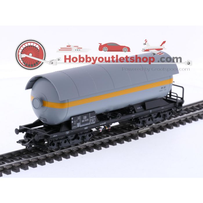 Schaal H0 Märklin 46450 en 46462 drukgas ketelwagon set van de DB #9015 - sku: 20260217100606 - Used - Very good condition - Photo 6