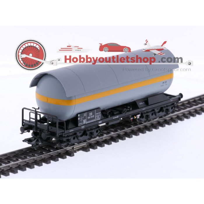 Schaal H0 Märklin 46450 en 46462 drukgas ketelwagon set van de DB #9015 - sku: 20260217100606 - Used - Very good condition - Photo 8