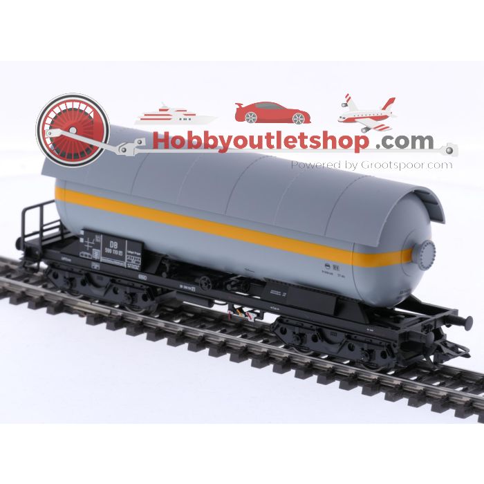 Schaal H0 Märklin 46450 en 46462 drukgas ketelwagon set van de DB #9015 - sku: 20260217100606 - Used - Very good condition - Photo 9