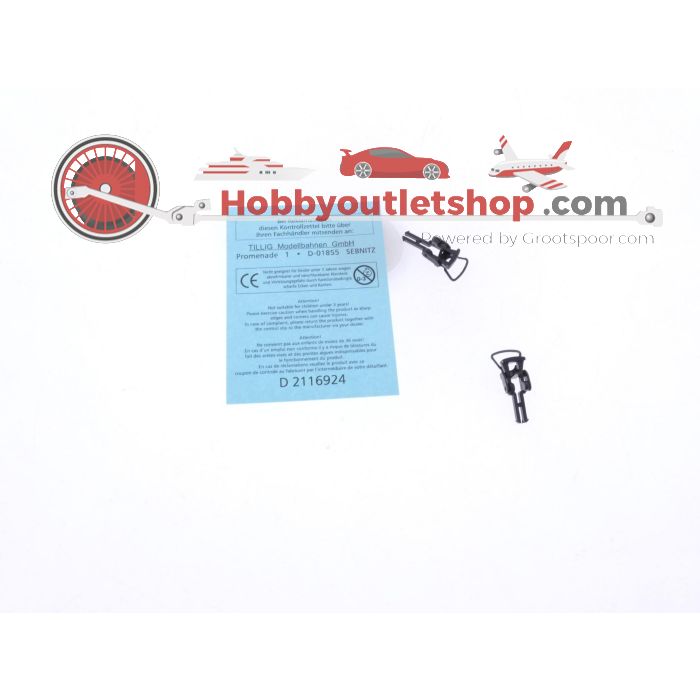 Schaal H0 Tillig 76625 keterwagen 'Thorl' van de DB. Met wisselstroom assen #9017 - sku: 20260217110958 - Used - Very good condition - Photo 7