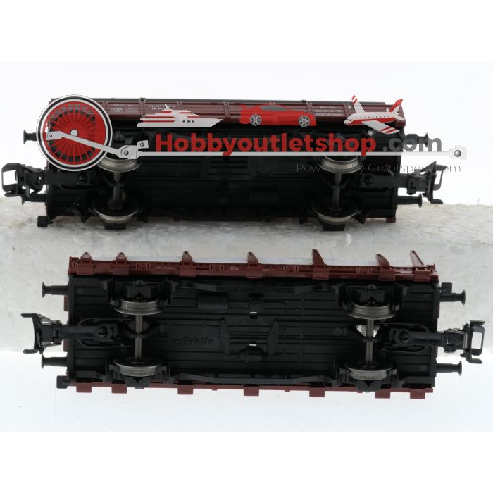 Schaal H0 Märklin 29187 goederen wagens set van de DB #9018 - sku: 20260217114243 - Gebruikt - Goede staat - Afbeelding 11