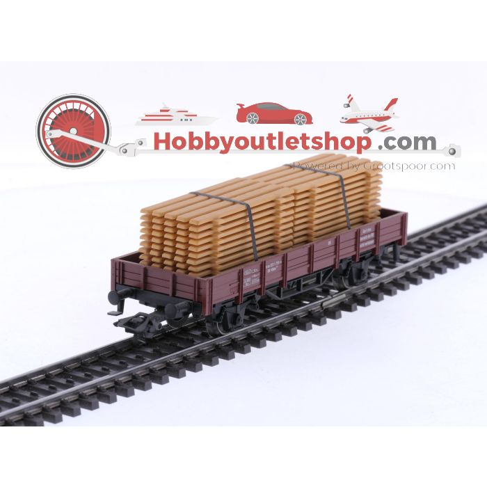 Schaal H0 Märklin 4423, 4430 en 4459 goederen wagen set 4-delig van de DB #9019 - sku: 20260217120720 - Gebraucht - Guter Zustand - Bild 4