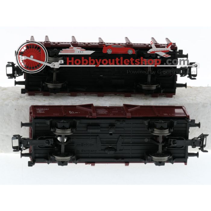 Schaal H0 Märklin 4423, 4430 en 4459 goederen wagen set 4-delig van de DB #9019 - sku: 20260217120720 - Gebraucht - Guter Zustand - Bild 11