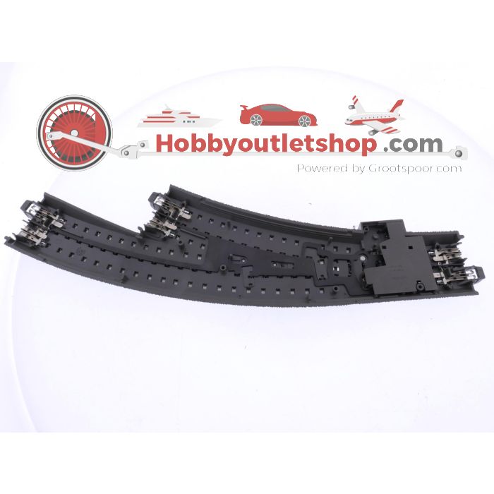 Schaal H0 Märklin 24671 meegebogen wissel links. boogstraal 360 mm #9031 - sku: 20260219021402 - Gebruikt - Zeer goede staat - Afbeelding 2