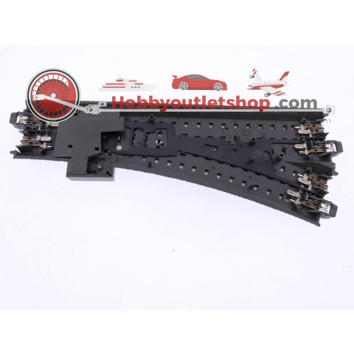 Schaal H0 Märklin 24611 wissel links 188,3 mm R2 437,5 mm #9033 - sku: 20260219030758 - Used - Good condition - Photo 2
