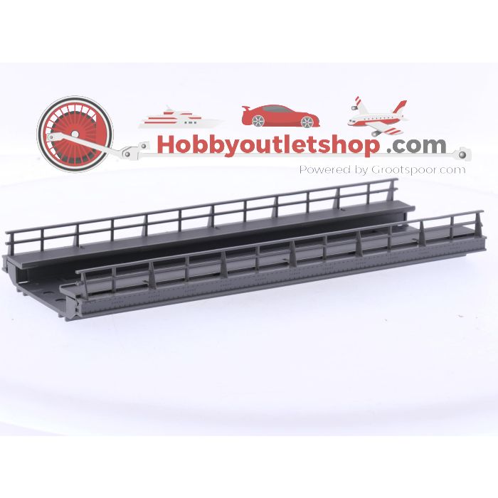 Schaal H0 Märklin 74618 rechte oprit / 180 mm #9036 - sku: 20260220103320 - Used - Very good condition - Photo 2