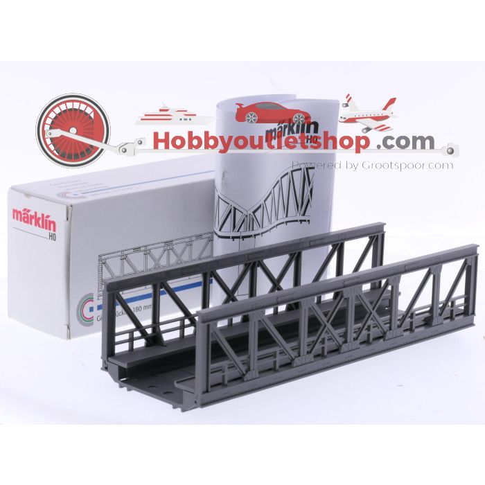 Schaal H0 Märklin 74620 vakwerkbrug 180 mm (7-3/32") #9038 - sku: 20260220111117 - Gebraucht - Sehr guter Zustand - Bild 3