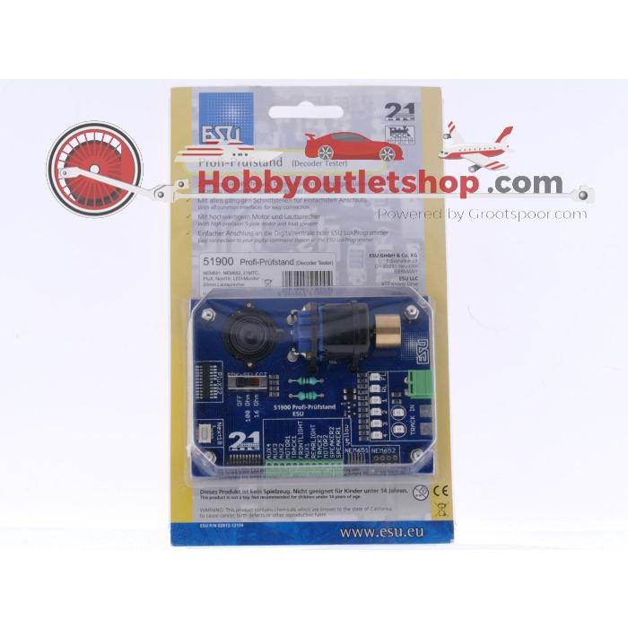 Schaal N, H0, TT, I en II ESU 51900 Decoder Tester #9043 - sku: 20260224090139 - Gebruikt - Zo goed als nieuw - Afbeelding 2