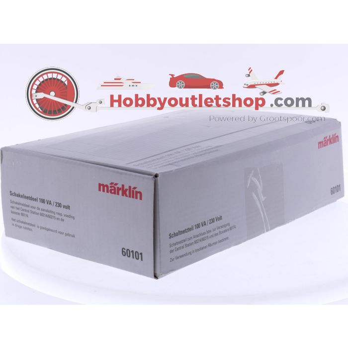 Schaal H0 en 1 Märklin/LGB 60101 netstekervoeding 100 VA, 220-240 volt #9046 - sku: 20260224120801 - Gebraucht - Sehr guter Zustand - Bild 7