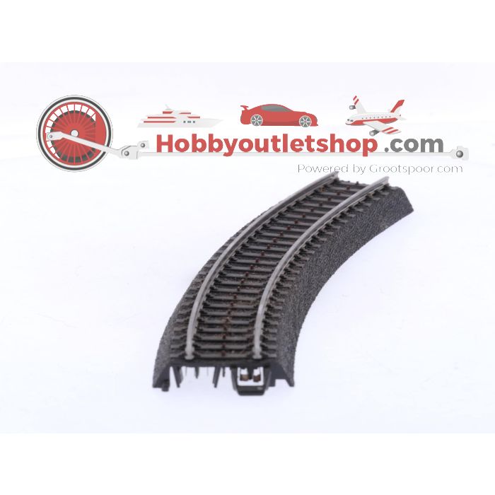 Schaal H0 Märklin 2021 gebogen oude c-rails 30 graden hoek R360 mm 10 st. #9048 - sku: 20260225041216 - Gebruikt - Goede staat - Afbeelding 3