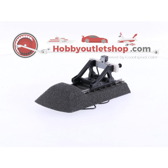 Schaal H0 Märklin 24978 stootblok met verlichting Lengte 77,5 mm + 5 mm C-Rails #9052 - sku: 20260226032901 - Gebruikt - Zeer goede staat - Afbeelding 2