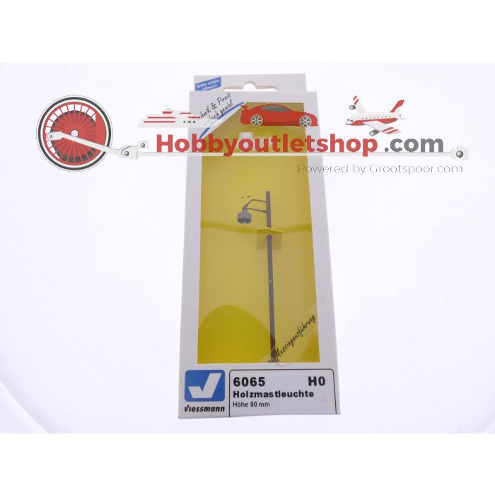 Schaal H0 Viessmann 6065 set van 4 houten mastlampen hoogte 90 mm #9065 - sku: 20260227024838 - Gebruikt - Zeer goede staat - Afbeelding 4