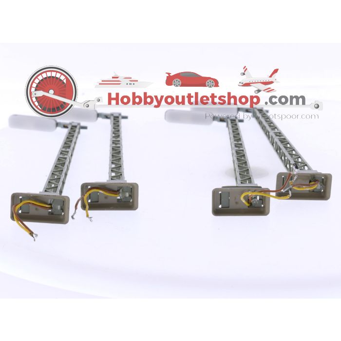 Schaal H0 Märklin 7283 set van 4 torenmastlampen #9068 - sku: 20260227034912 - Gebraucht - Sehr guter Zustand - Bild 3