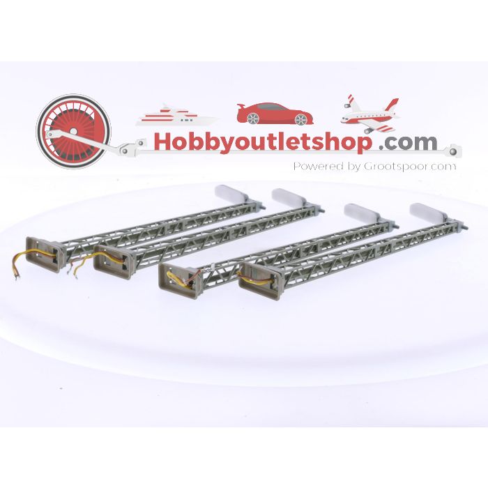 Schaal H0 Märklin 7283 set van 4 torenmastlampen #9068 - sku: 20260227034912 - Gebraucht - Sehr guter Zustand - Bild 4