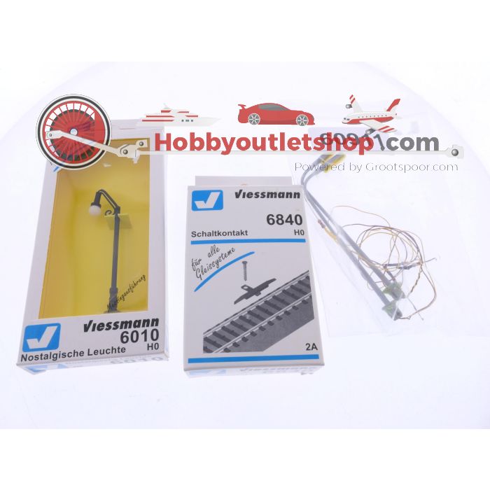 Schaal H0 Viessman 3556, 4518, 4519, 6010, 6840 en 60911 combinatieset 7-delig #9069 - sku: 20260227040410 - Gebraucht - Sehr guter Zustand - Bild 3