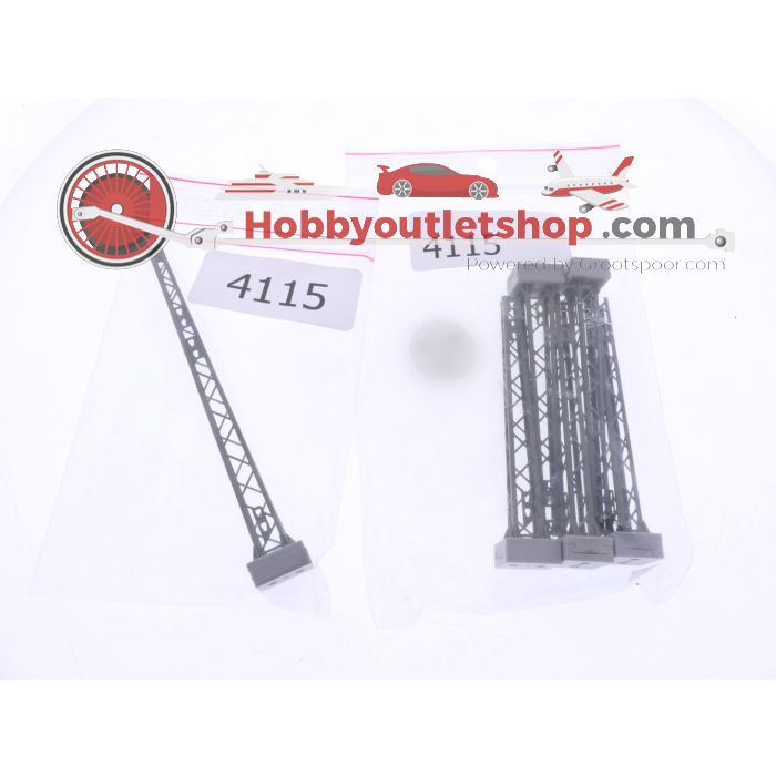 Schaal H0 Viessmann 4115, 4120, 4155, 4160, 4171, 4173 combinatieset 14-delig #9070 - sku: 20260227042125 - Used - Very good condition - Photo 2