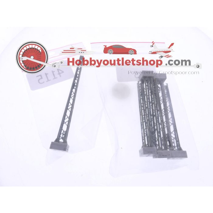 Schaal H0 Viessmann 4115, 4120, 4155, 4160, 4171, 4173 combinatieset 14-delig #9070 - sku: 20260227042125 - Used - Very good condition - Photo 3