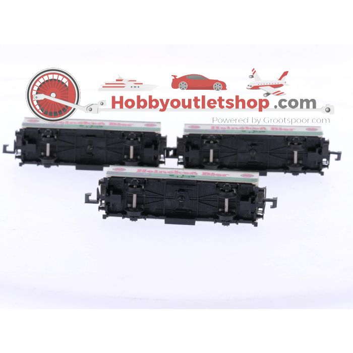 Schaal N Minitrix 3223, 3224, 3259, 3270 en 3562 set van 7 koelwagen van de DB/NS #9080 - sku: 20260303035753 - Gebruikt - Zeer goede staat - Afbeelding 8