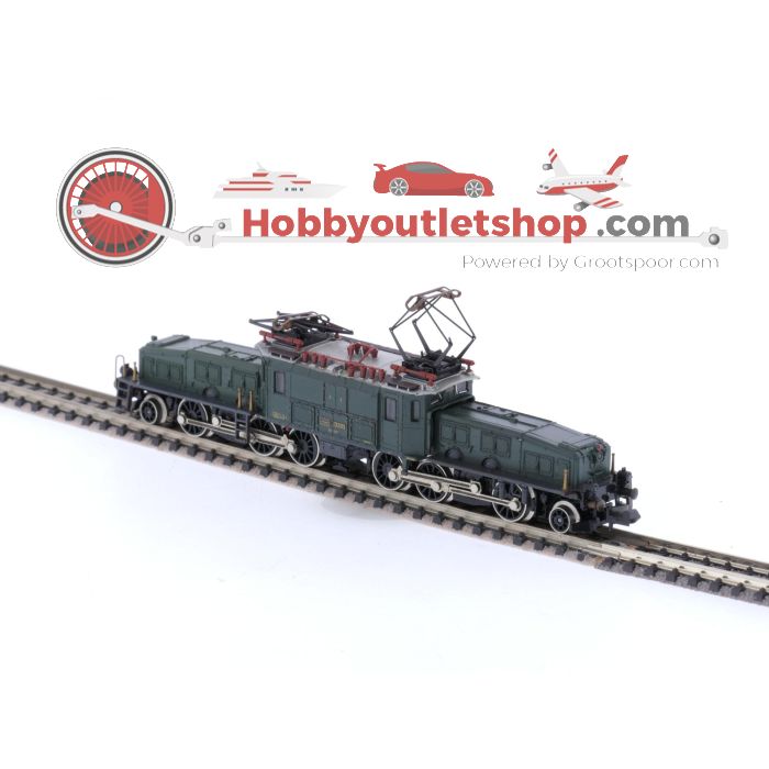 Schaal N Minitrix 2926 elektrische locomotief Be 6/8 13305 "Krokodil" van de SBB #9085 - sku: 20260304110339 - Used - Good condition - Photo 4