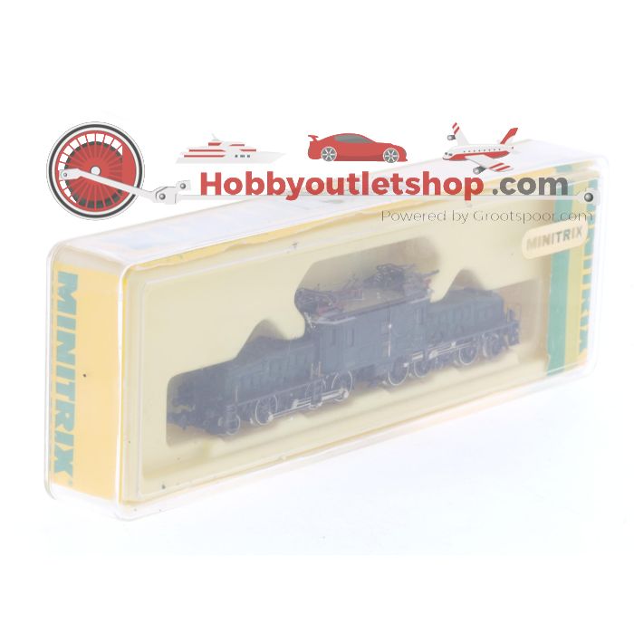 Schaal N Minitrix 2926 elektrische locomotief Be 6/8 13305 "Krokodil" van de SBB #9085 - sku: 20260304110339 - Used - Good condition - Photo 9