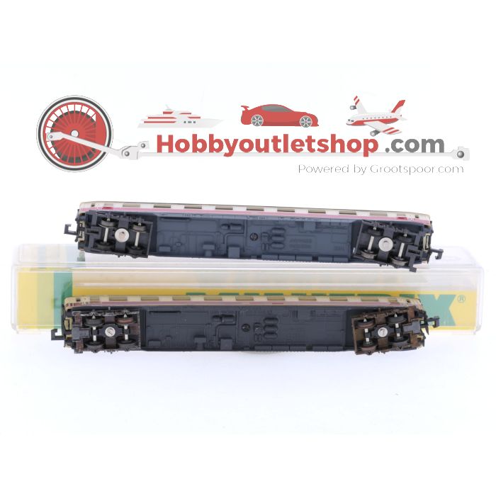 Schaal N Minitrix 3015, 3016, 3017,3018 en 3019 TEE rijtuigen set 6-delig van de DB #9086 - sku: 20260304113907 - Used - Very good condition - Photo 10