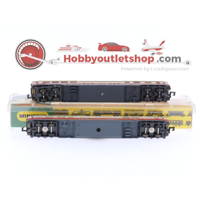 Schaal N Minitrix 3015, 3016, 3017 en 3019 TEE rijtuigen set 6-delig van de DB #9087 - sku: 20260304122235 - Very good condition - Photo 28