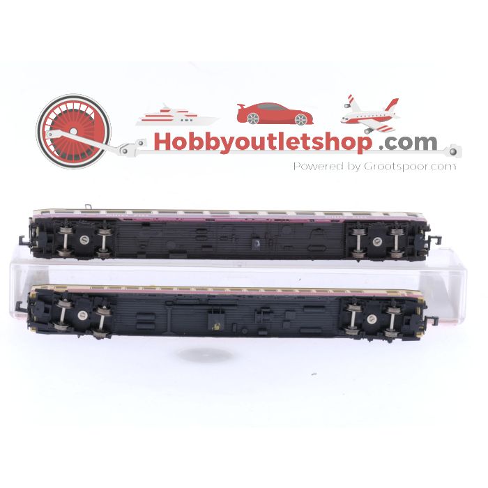 Schaal N Fleischmann 7376, 8160, 8162, 8163 en 8165 TEE treinset BR 103 met rijtuigen van de DB #9088 - sku: 20260304015254 - Gebruikt - Zeer goede staat - Afbeelding 24